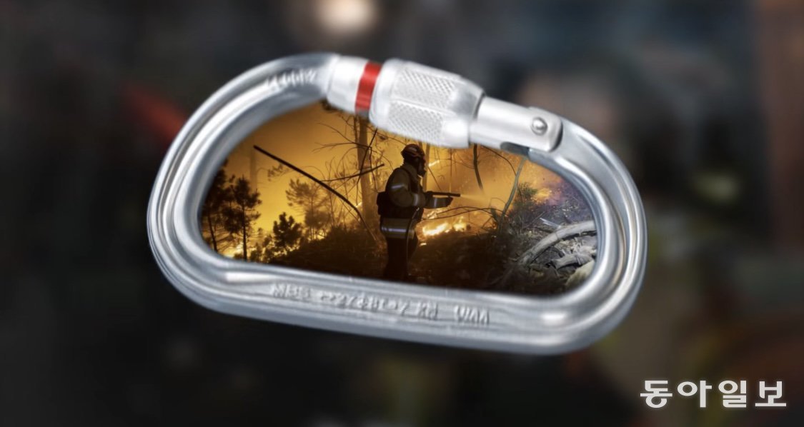 경북소방본부 공식 사회관계망서비스(SNS·인스타그램)에 게시된 119산불특수대응단 홍보 영상의 한 장면. 게시 보름여 만에 조회수 190만 회를 넘겼다. 경북소방본부 SNS 캡처