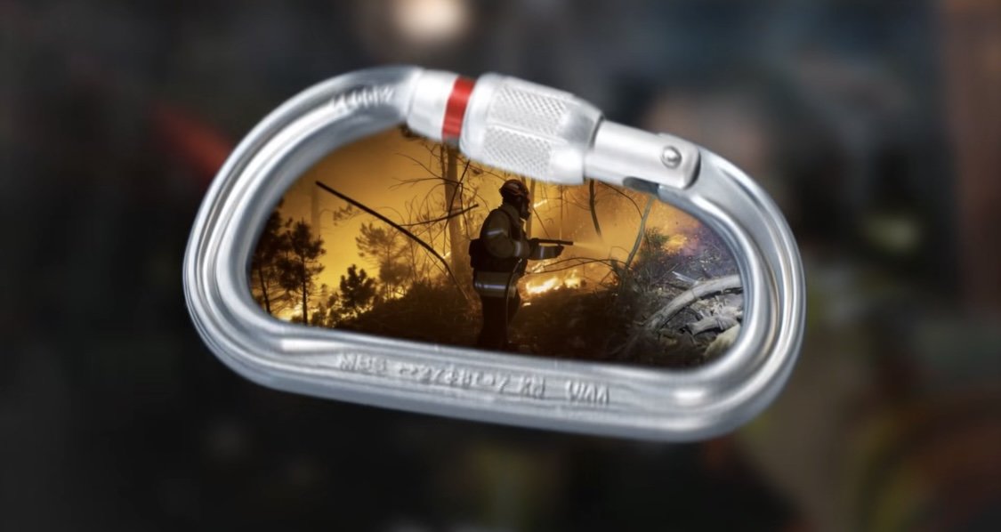 경북소방본부 공식 소셜네트워크서비스(SNS·인스타그램)에 게시된 119산불특수대응단 홍보 영상의 한 장면. 게시 보름여 만에 조회수 190만 회를 넘겼다. 경북소방본부 SNS 캡처