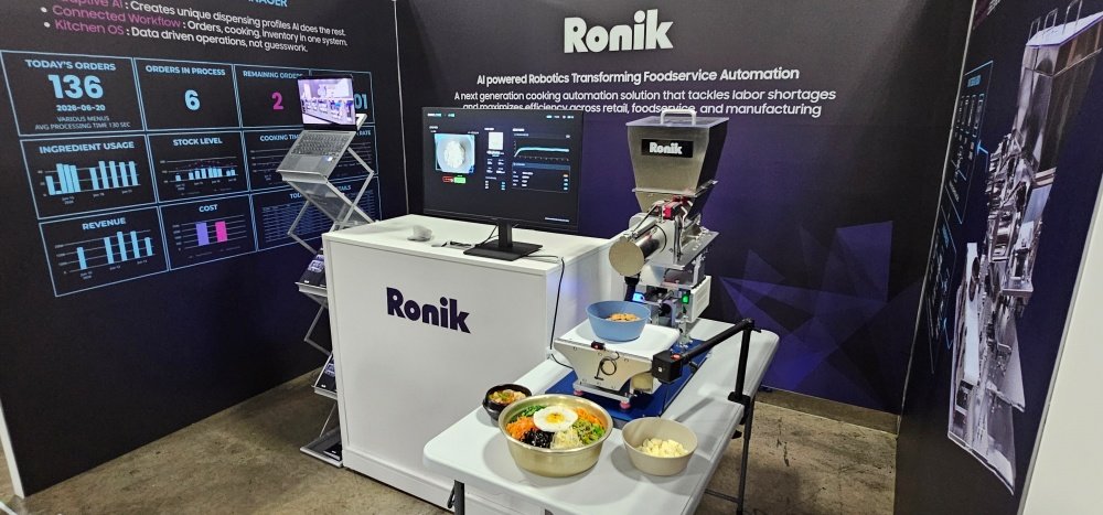 로닉은 CES 2026의 스타트업 전시관 유레카 파크 내 마련된 삼성전자 C랩 전시관에 부스를 차렸다 / 출처=로닉