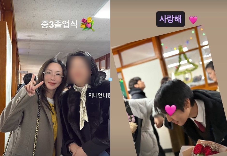 S.E.S. 출신 슈가 아들의 중학교 졸업식에 참석한 근황을 공개했다. 자녀의 성장과 엄마로서의 애틋한 마음을 담은 글이 눈길을 끈다. ⓒ뉴시스