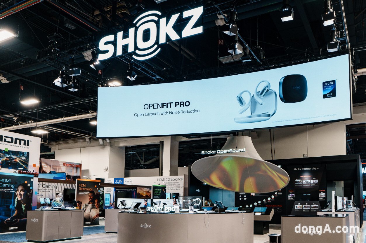 샥즈, CES 오디오 혁신상 2관왕… ‘잡음감소’ 신기술 첫선