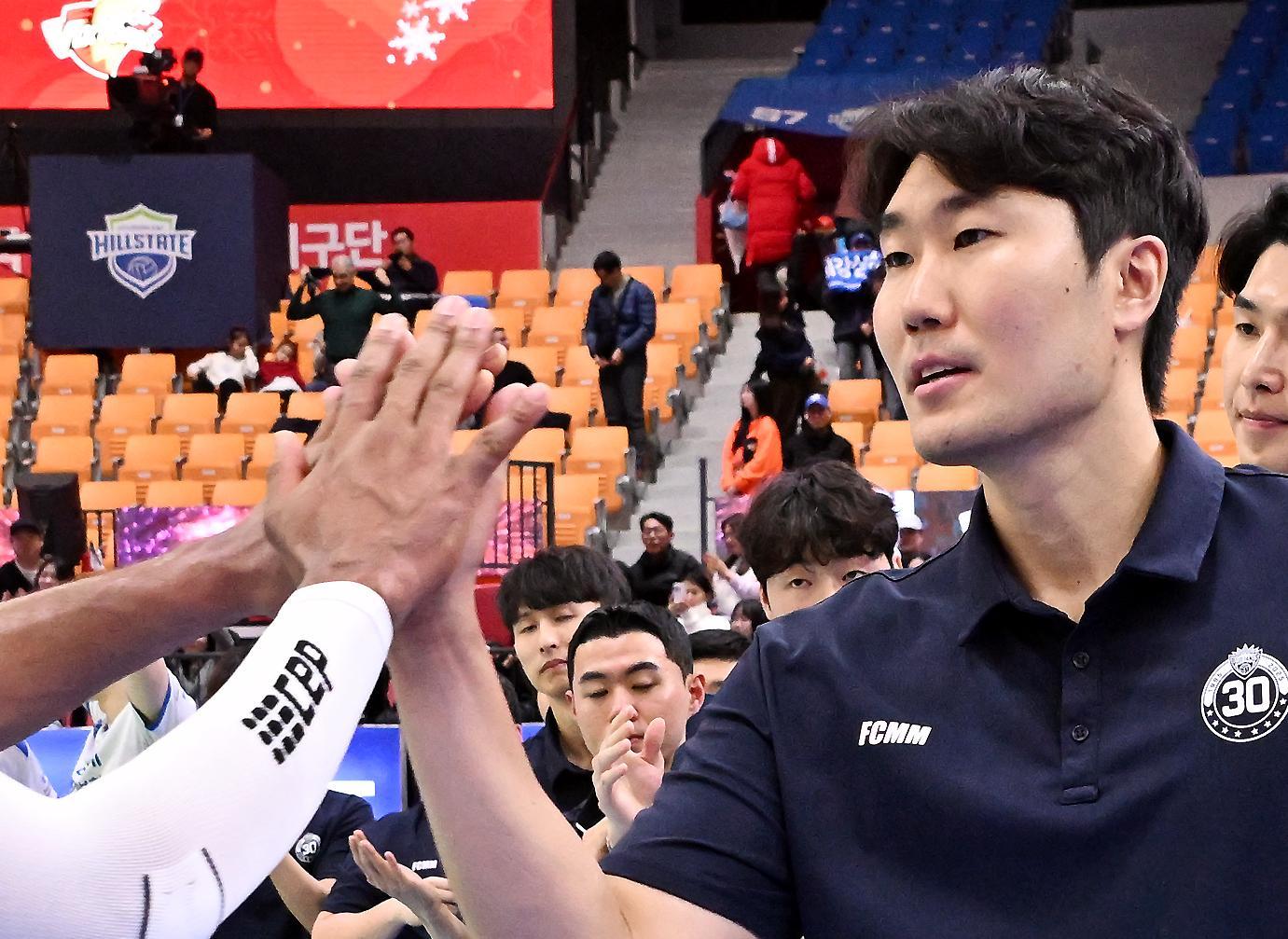 삼성화재 고준용 감독대행.