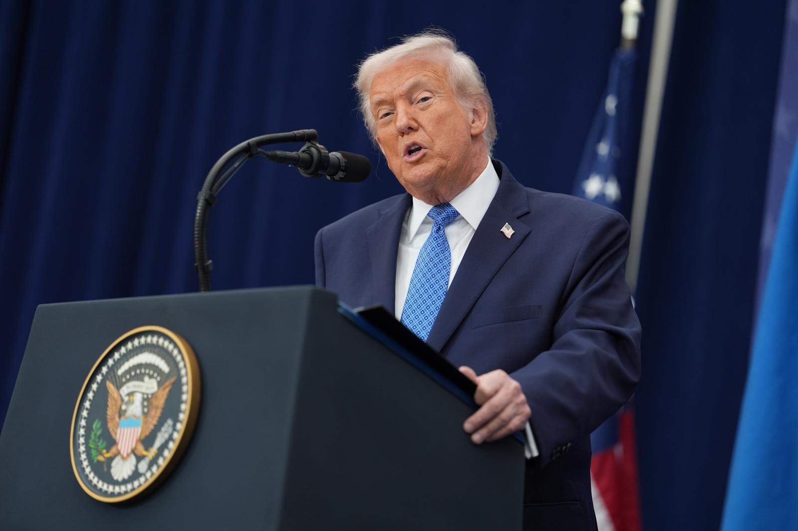 도널드 트럼프 미국 대통령. AP뉴시스