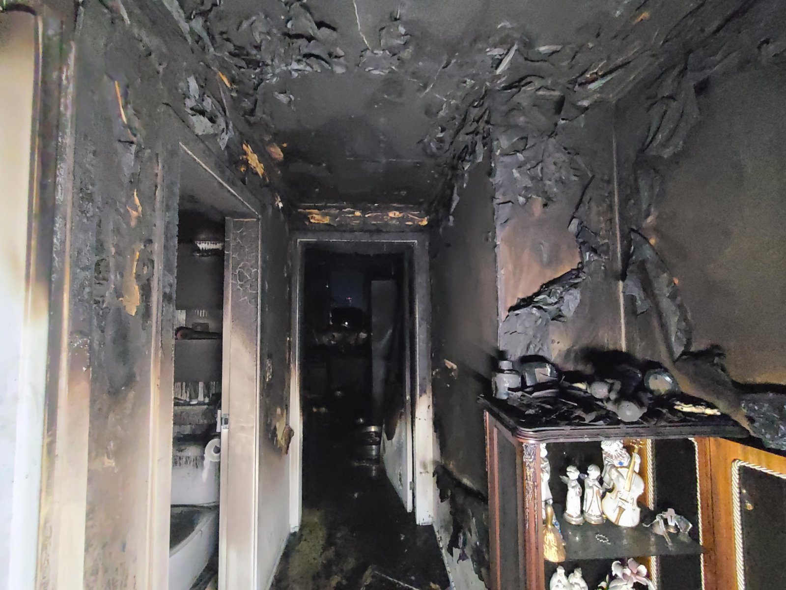 10일 새벽 대구 수성구 만촌동에 있는 한 아파트에서 불이 나 60대 남성이 숨졌다. (대구 수성소방서 제공)