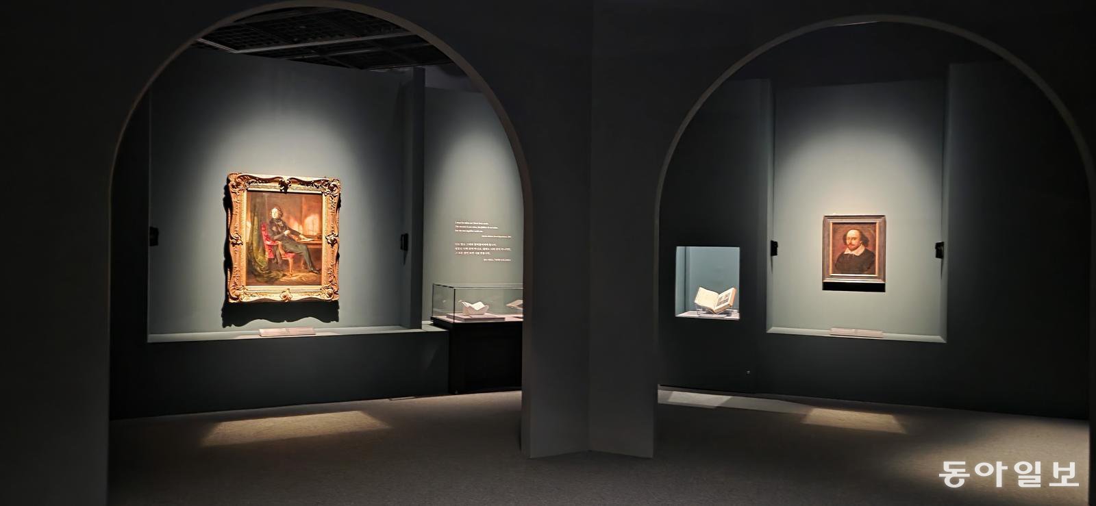 부산박물관 ‘거장의 비밀: 셰익스피어부터 500년의 문학과 예술’. 부산=김선미 기자 kimsunmi@donga.com