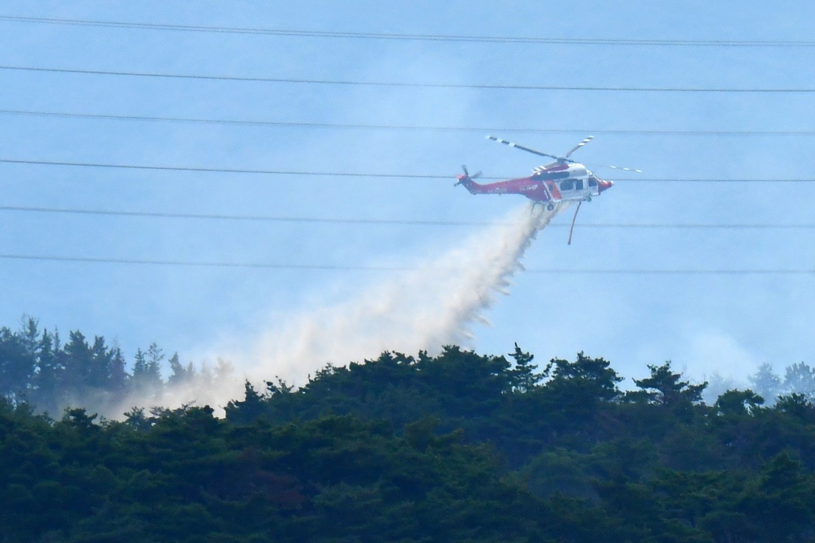 산불 헬기 자료 사진