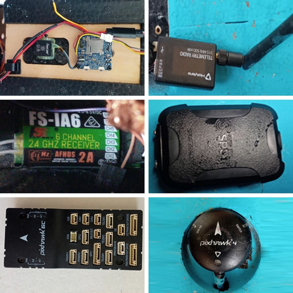 북한이 지난해 9월 27일 북측 지역에 추락했다고 주장하는 ‘남한 무인기’에 설치된 촬영 장치 및 부품을 공개했다. (평양 노동신문=뉴스1)
