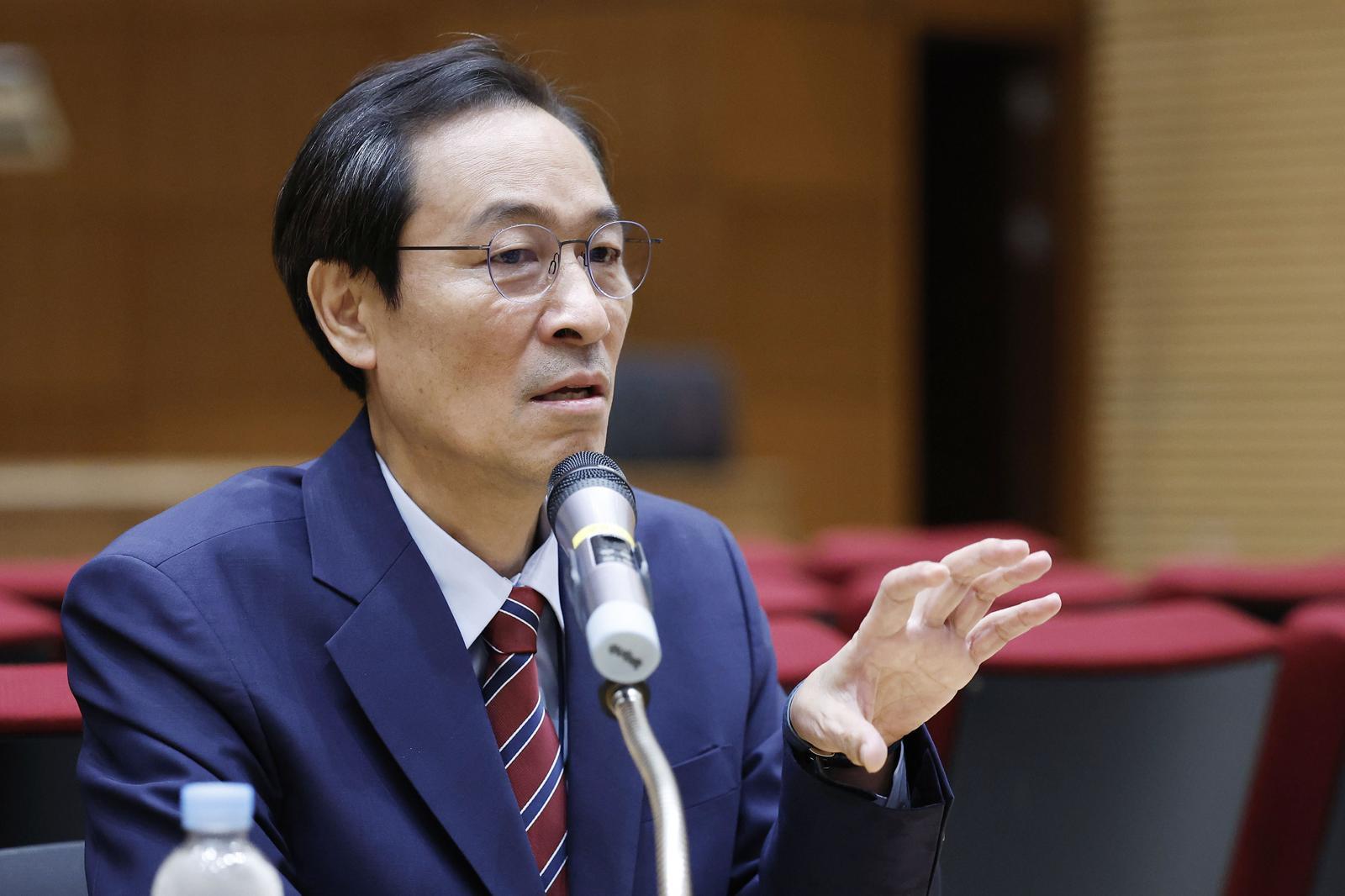 우상호 대통령정무수석비서관. 2025.08.21.뉴시스