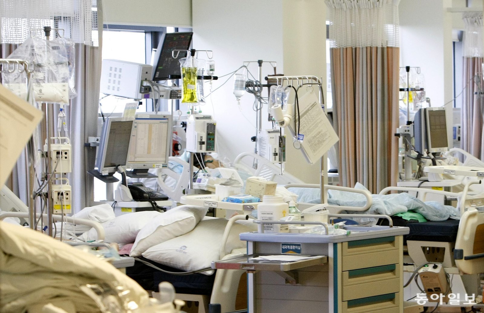 (기사와 직접적인 관련없는 자료사진) 서울 서대문구 신촌동 연세대학교 의료원 중환자실. 동아일보 DB