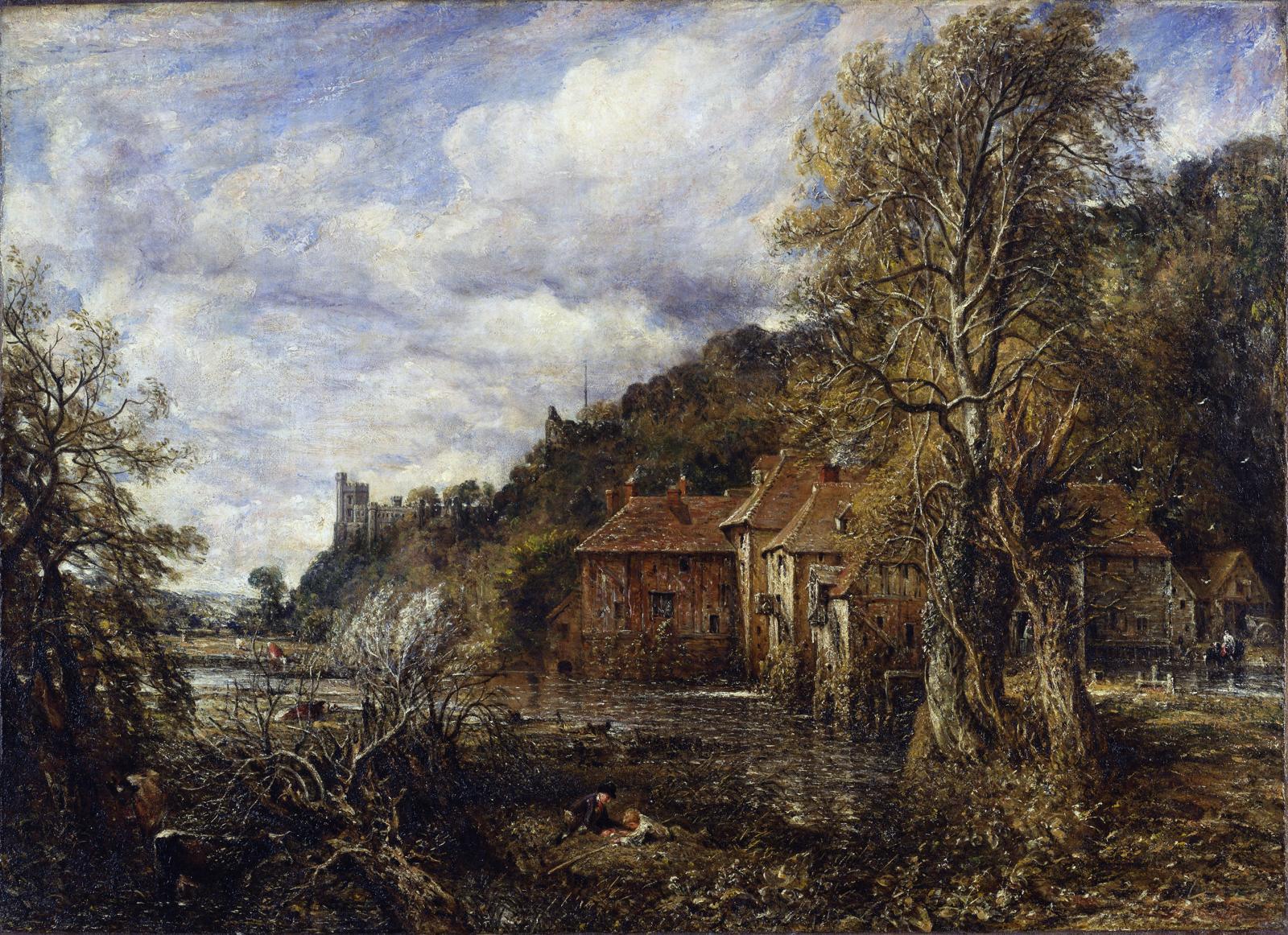 존 컨스터블은 ‘어런들의 방앗간과 성’(1837년)에서 빛과 날씨가 변화하는 순간을 포착해 냈다. ⓒToledo Museum of Art