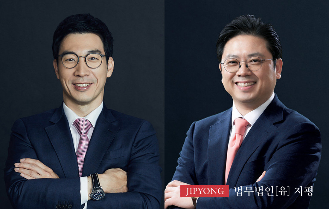 김지홍(왼쪽), 이행규(오른쪽) 법무법인 지평 공동집행 대표변호사. 법무법인 지평 제공