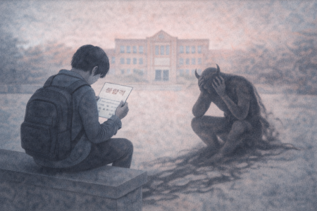 2026학년도 부산권 수시에서 학폭 가해 지원자 80%가 탈락했다. 챗GPT로 생성한 이미지.