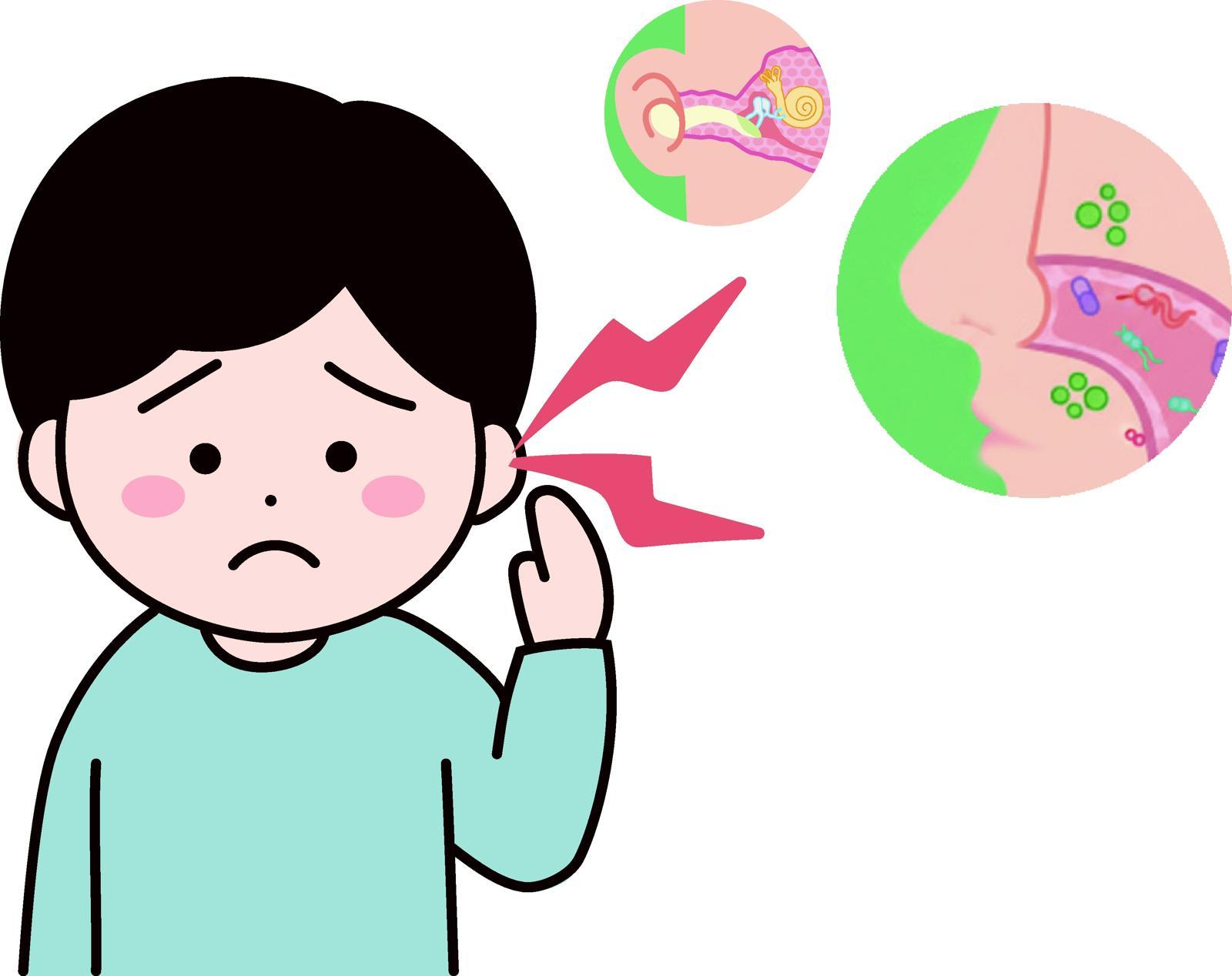 6세 이후 초등학생의 중이염은 아데노이드 세균 환경이 중요한 영향을 줄 수 있다. 게티이미지뱅크