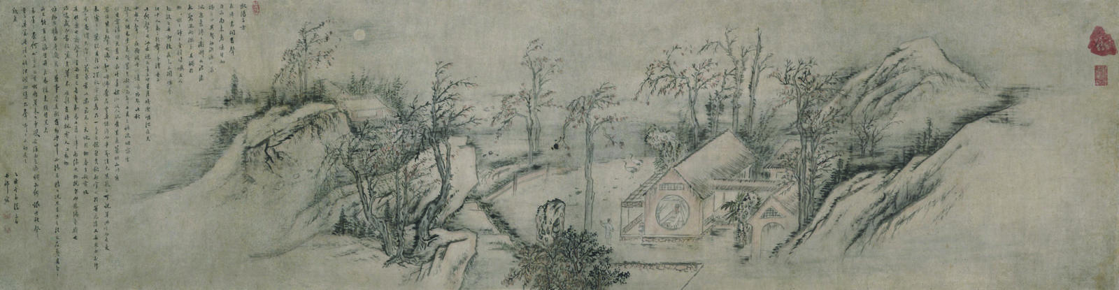 김홍도, 추성부도 국립중앙박물관 제공