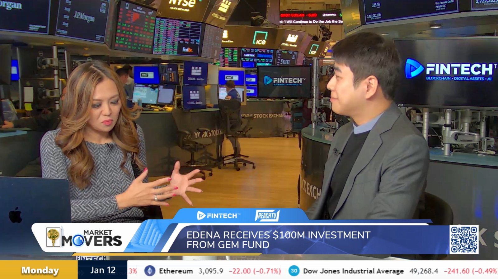 Fintech.TV 화면 캡쳐. 사진제공=EDENA