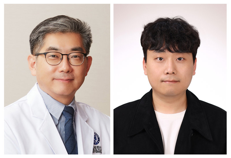 왼쪽부터 김형표 교수, 이은총 교수