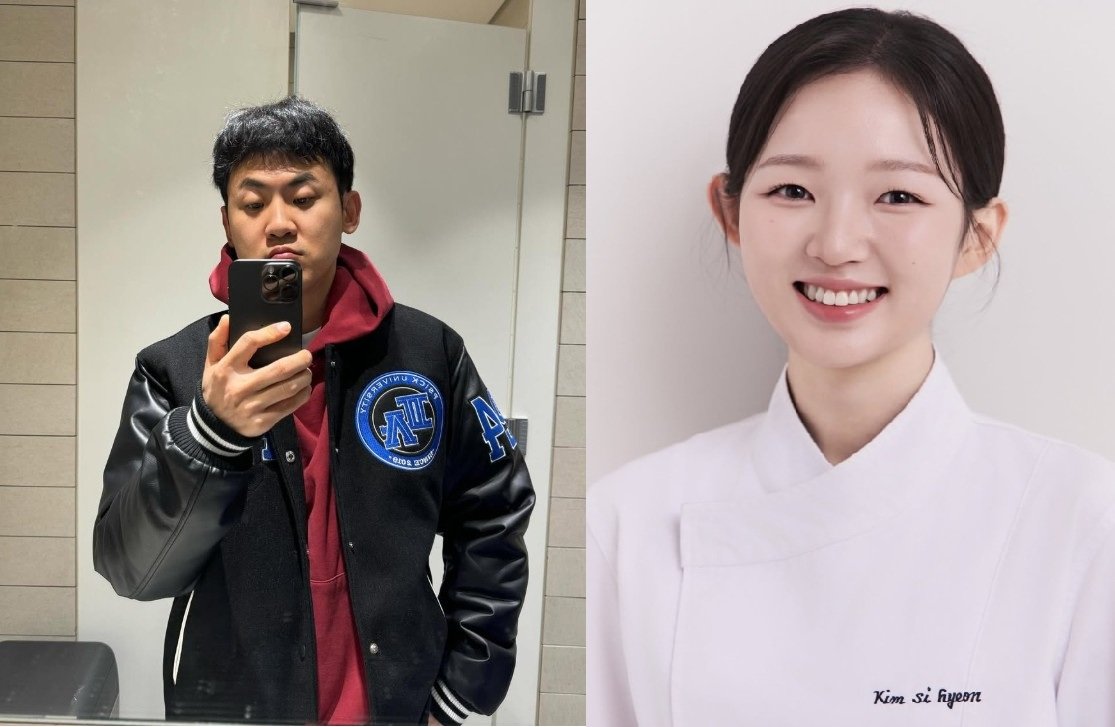 (왼쪽부터) 피식대학 김민수 MC와 ‘아기맹수’ 김시현 셰프