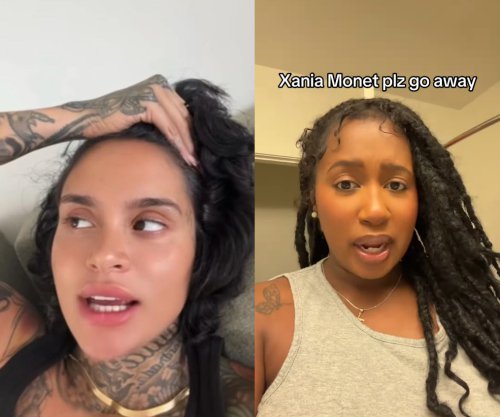 AI 가수 모네에 “창작이 아니다”라고 지적하는 켈라니(왼쪽)와 베이비 테이트(오른쪽). 인스타그램 갈무리