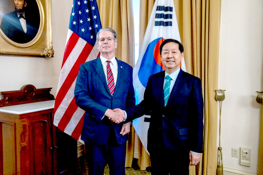 사진=스콧 베선트 장관 엑스