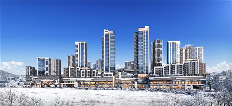 서울 성북구 성북1구역 조감도. 공공재개발로 추진되는 사업이다. GS건설 제공