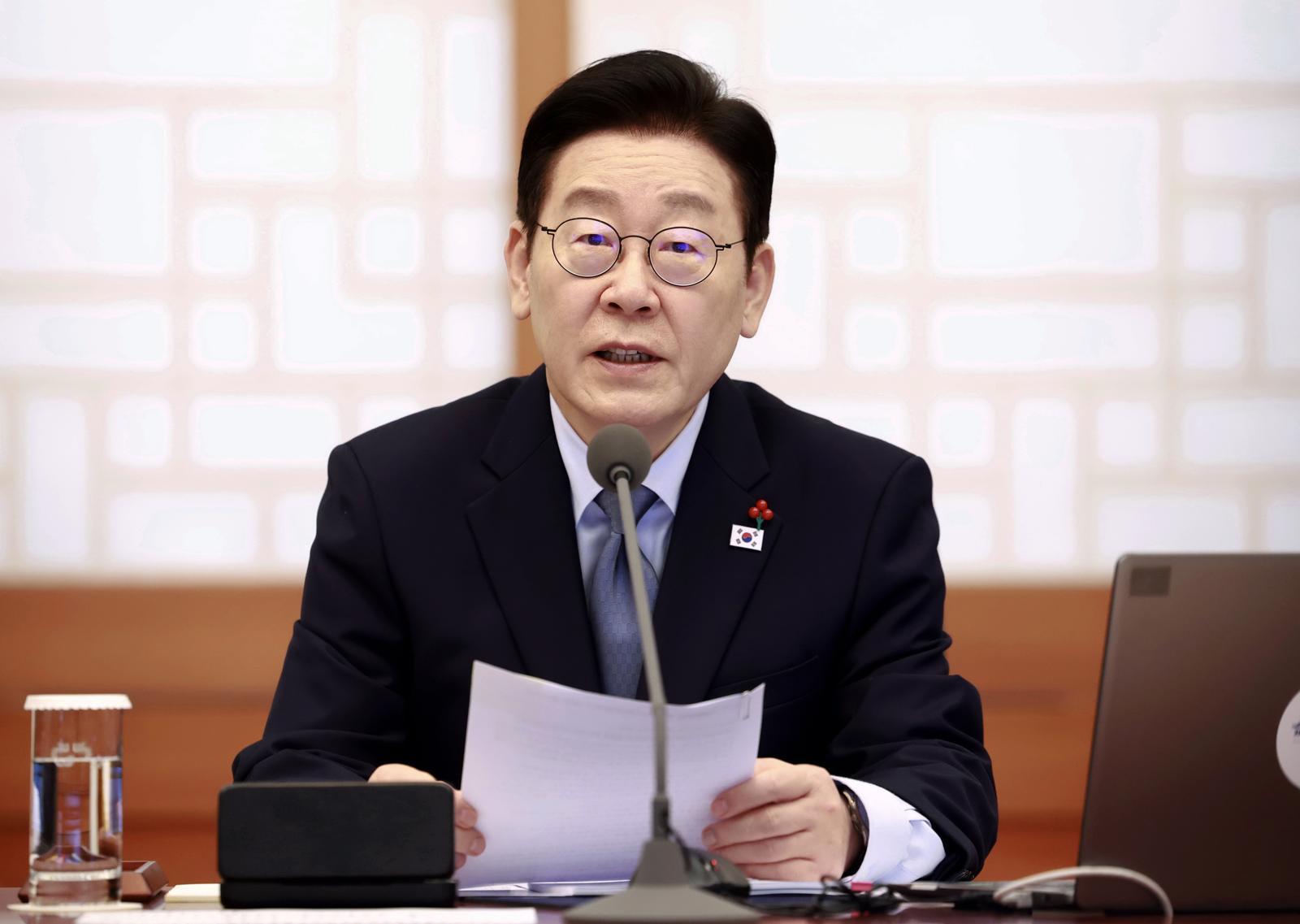 이재명 대통령이 15일 청와대에서 열린 수석보좌관회의에서 발언하고 있다. 2026.01.15.  서울=뉴시스