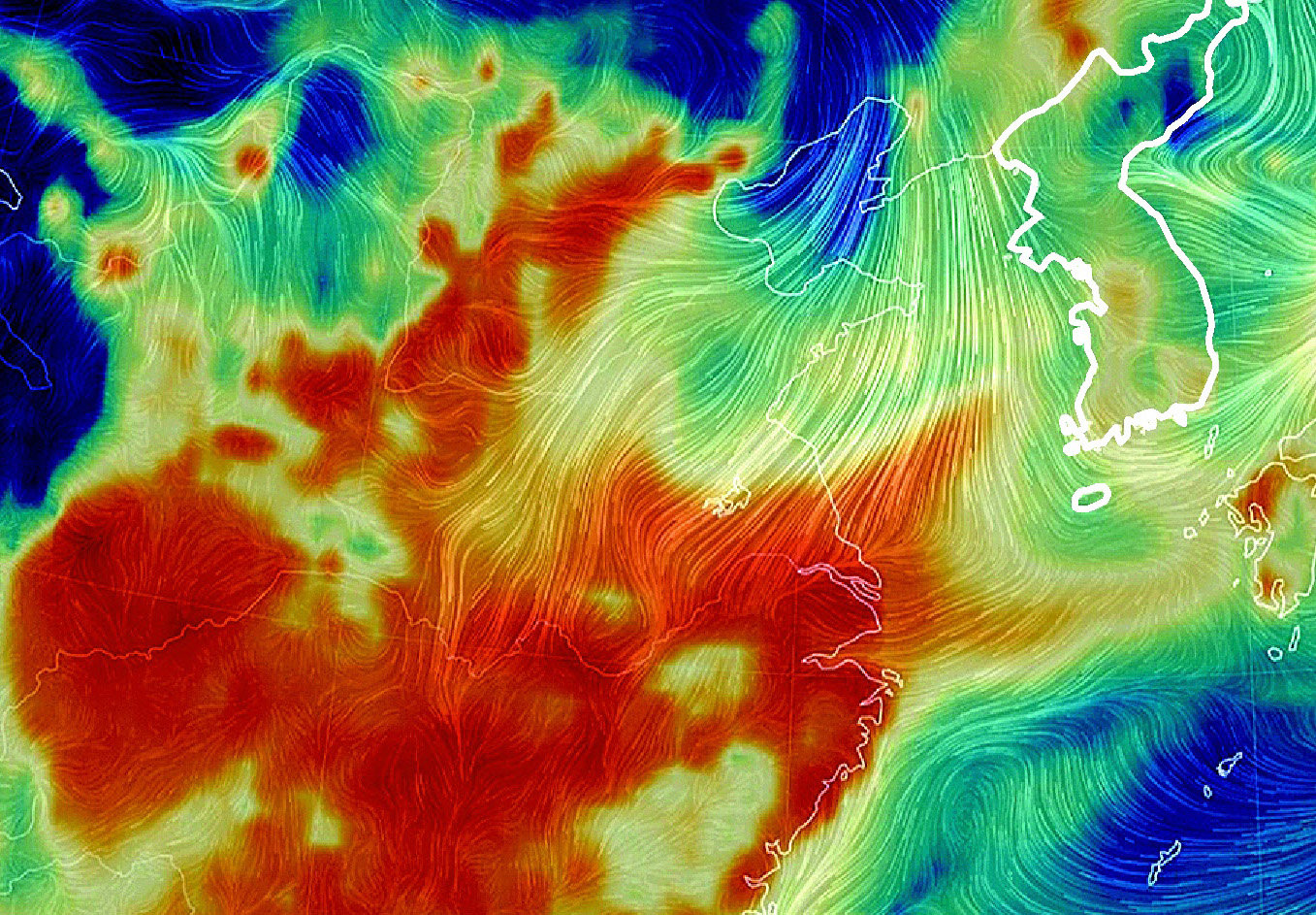 중국發 미세먼지-내몽골 황사 동시에 덮쳐… 전국 숨이 ‘턱턱’
