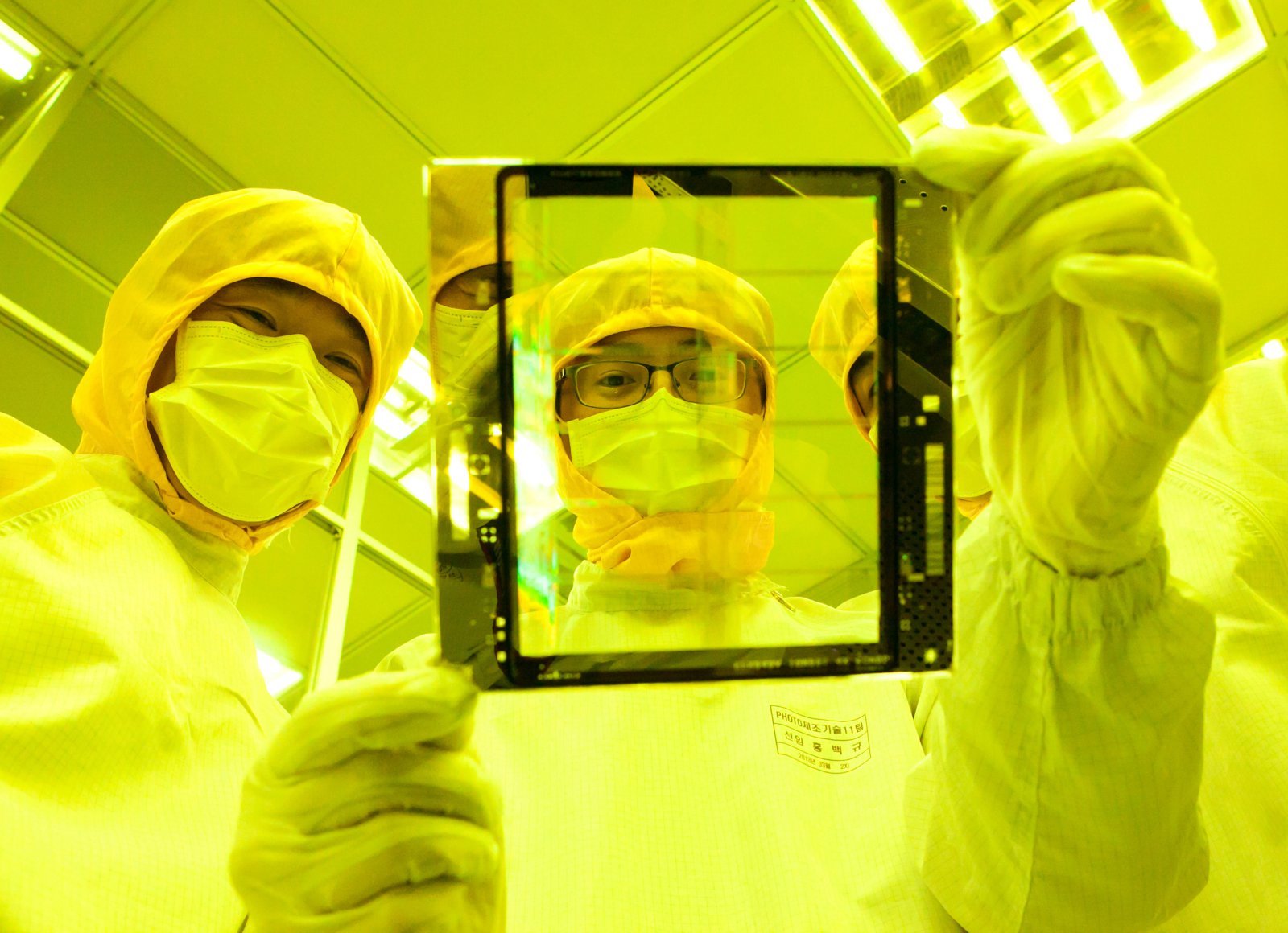 SK하이닉스 반도체 생산 현장. SK하이닉스