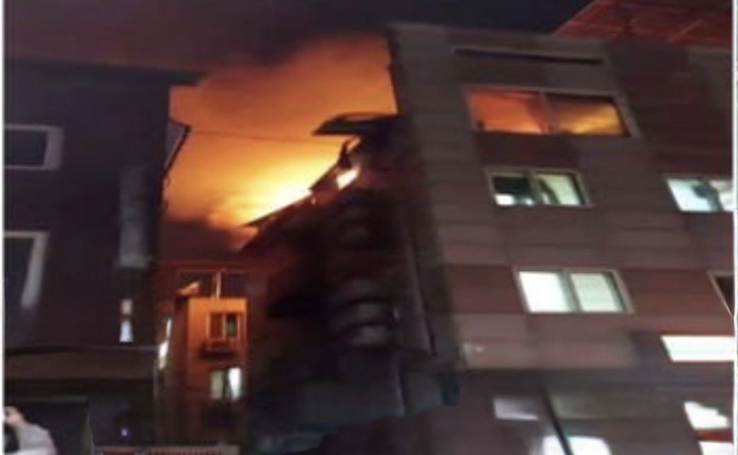 화재 현장. 경기도소방재난본부 제공