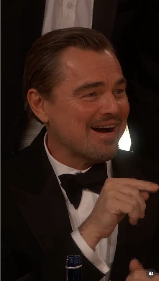 리어나도 디캐프리오/ 골든 글로브 인스타그램 캡처