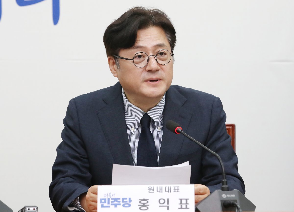 홍익표 전 더불어민주당 원내대표. 뉴시스