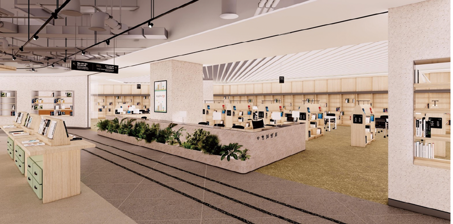 여의도 브라이튼 도서관 ‘집중존’ 조성안. 영등포구 제공