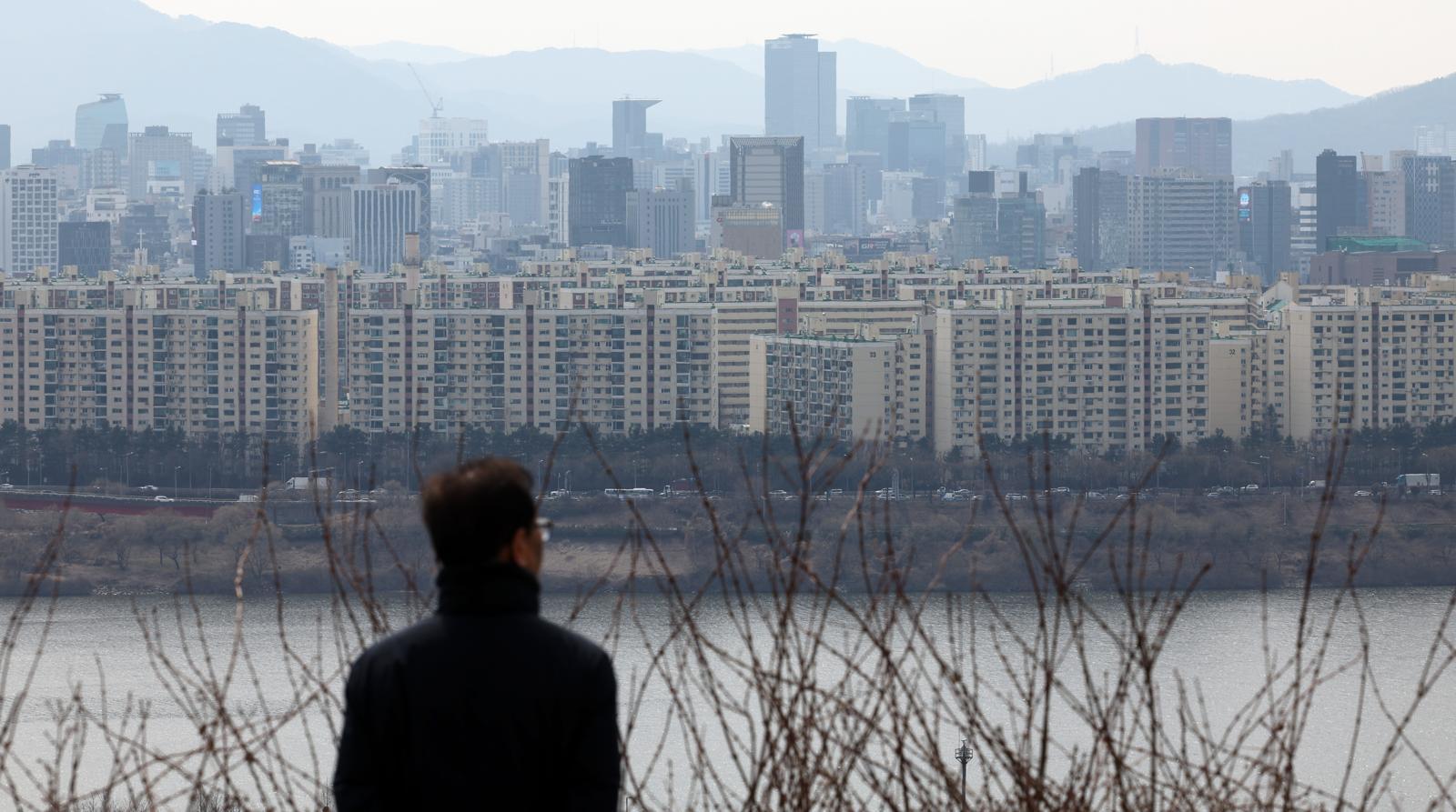 사진은 17일 서울시내 아파트 밀집지역. 2025.03.17 뉴시스