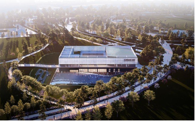 부산 부산진구 부산시민공원 안에 내년 상반기 문을 열 부산독립운동기념관 조감도. 부산시 제공