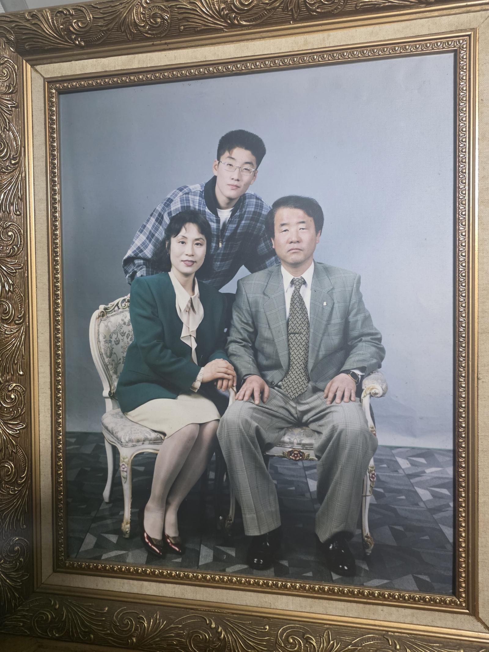 이화영 씨 가족. 한국장기조직기증원