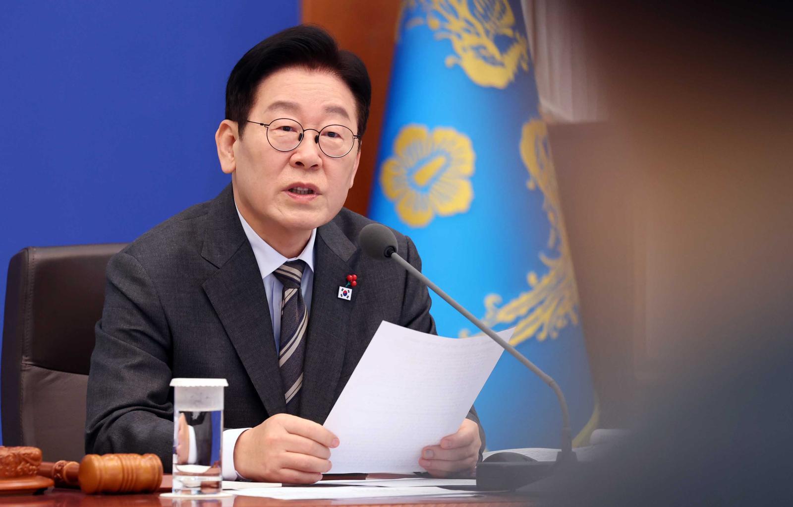 이재명 대통령이 20일 청와대 본관에서 열린 국무회의에서 모두발언을 하고 있다. 2026.01.20. 청와대사진기자단