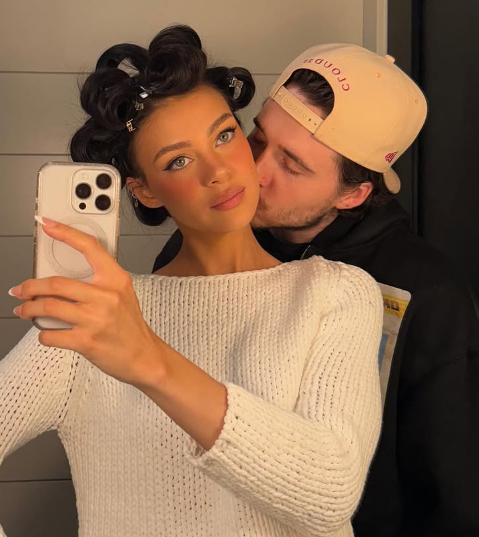 브루클린 베컴과 그의 부인 니콜라 펠츠. 인스타그램