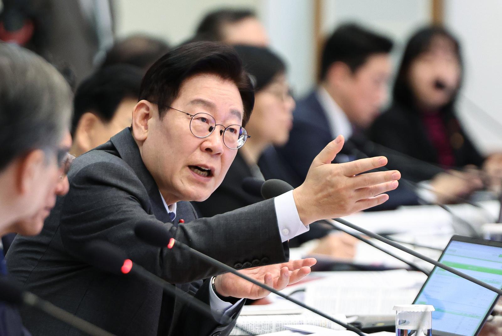 이재명 대통령이 20일 청와대에서 열린 국무회의에서 발언하고 있다. 2026.01.20. 뉴시스