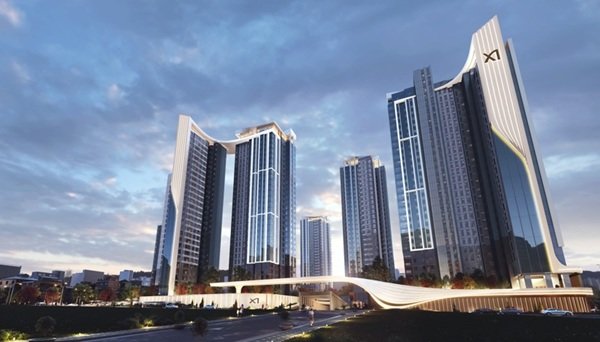 송파한양2차 ‘송파 센트럴 자이’ 투시도. GS건설 제공