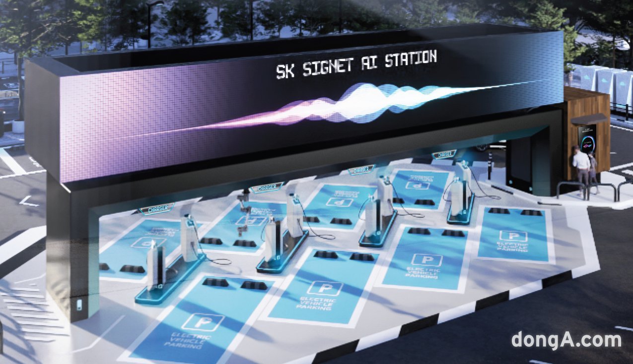 SK시그넷 컨소시엄, ‘전기차 자동충전’ 기술실증 완료… 상용화 추진