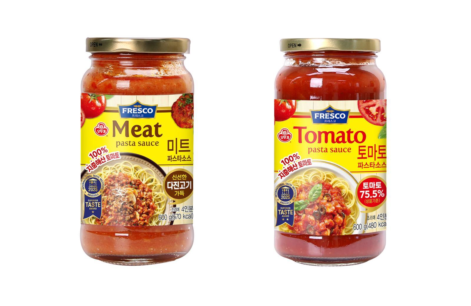 오뚜기 프레스코 스파게티소스 시뮬컷.