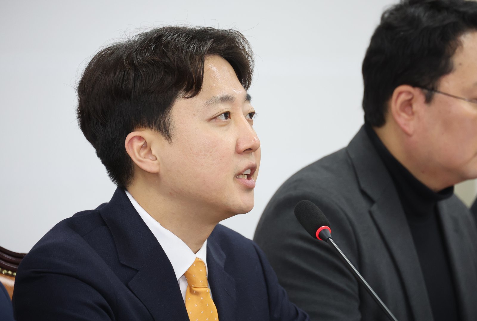 = 이준석 개혁신당 대표가 22일 오전 서울 여의도 국회에서 열린 최고위원회의에서 발언을 하고 있다. 2026.01.22. [서울=뉴시스]