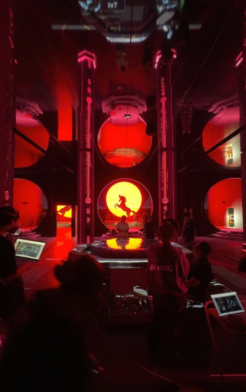 문화유산기술연구소(TRIC)가 박혁거세 탄생설화를 공간 경험으로 구현한 ‘거서간’ 제작 현장