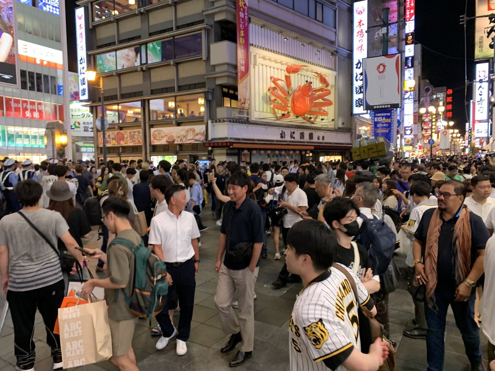 일본 오사카 도톤보리강 일대. 2023.9.14 뉴스1