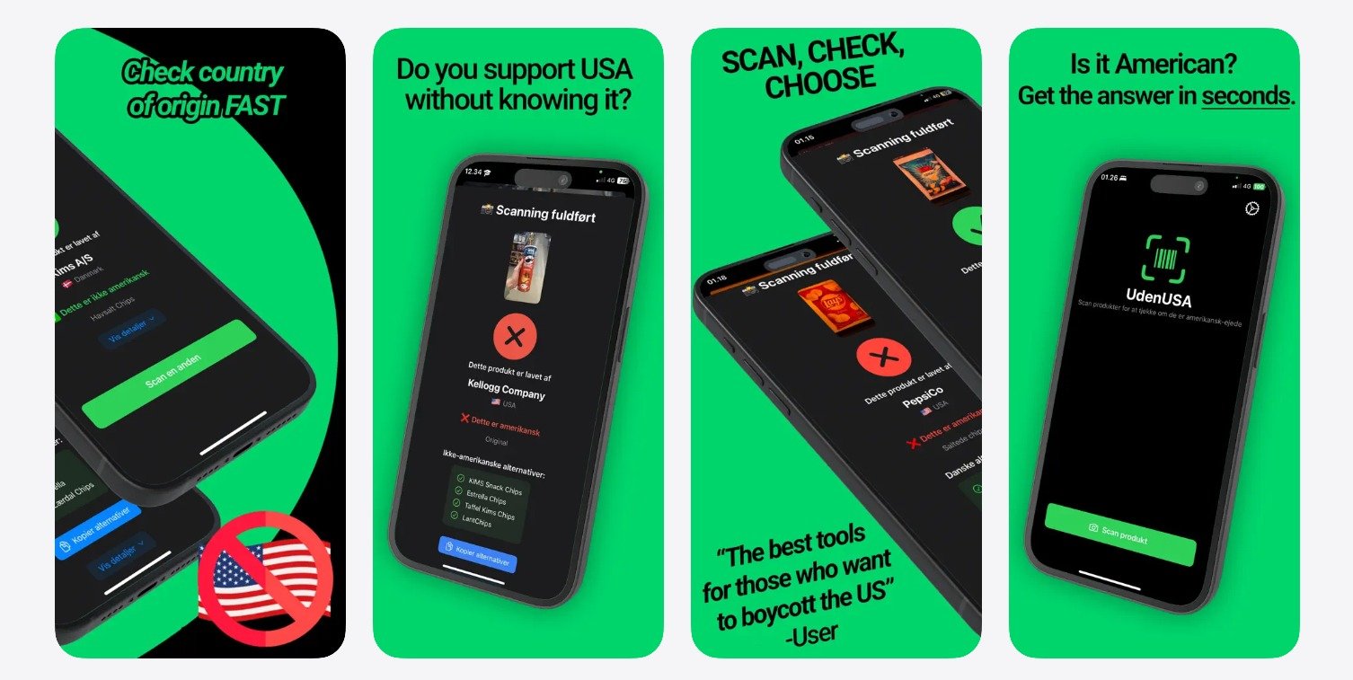 애플 앱스토어의 우덴USA 소개 이미지. 출처=애플 앱스토어