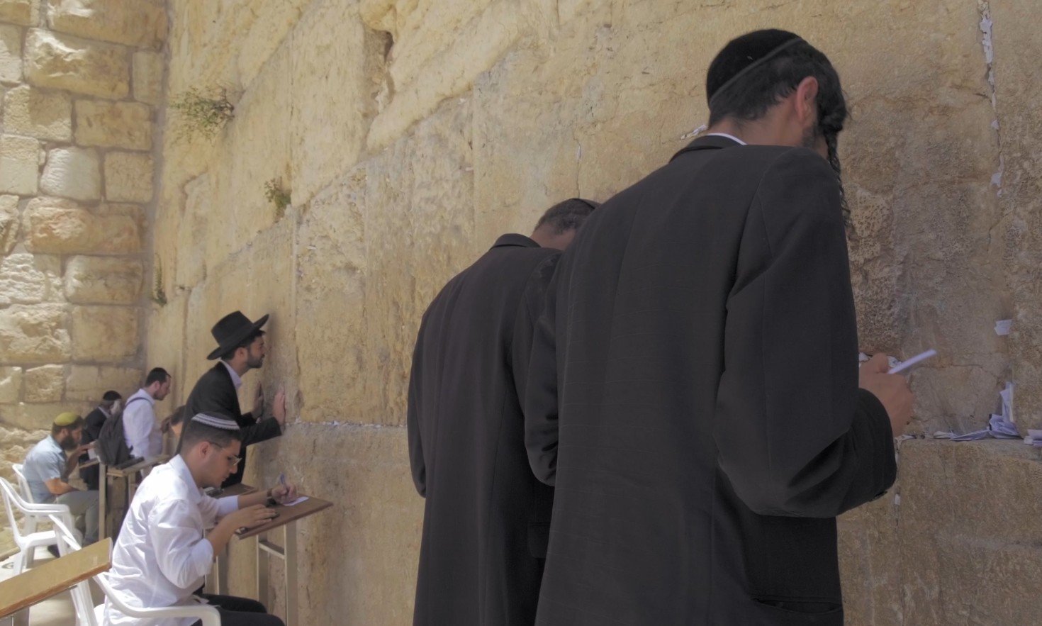 통곡의 벽 (에밀 알라젬, 이스라엘 고대유물관리국 제공)