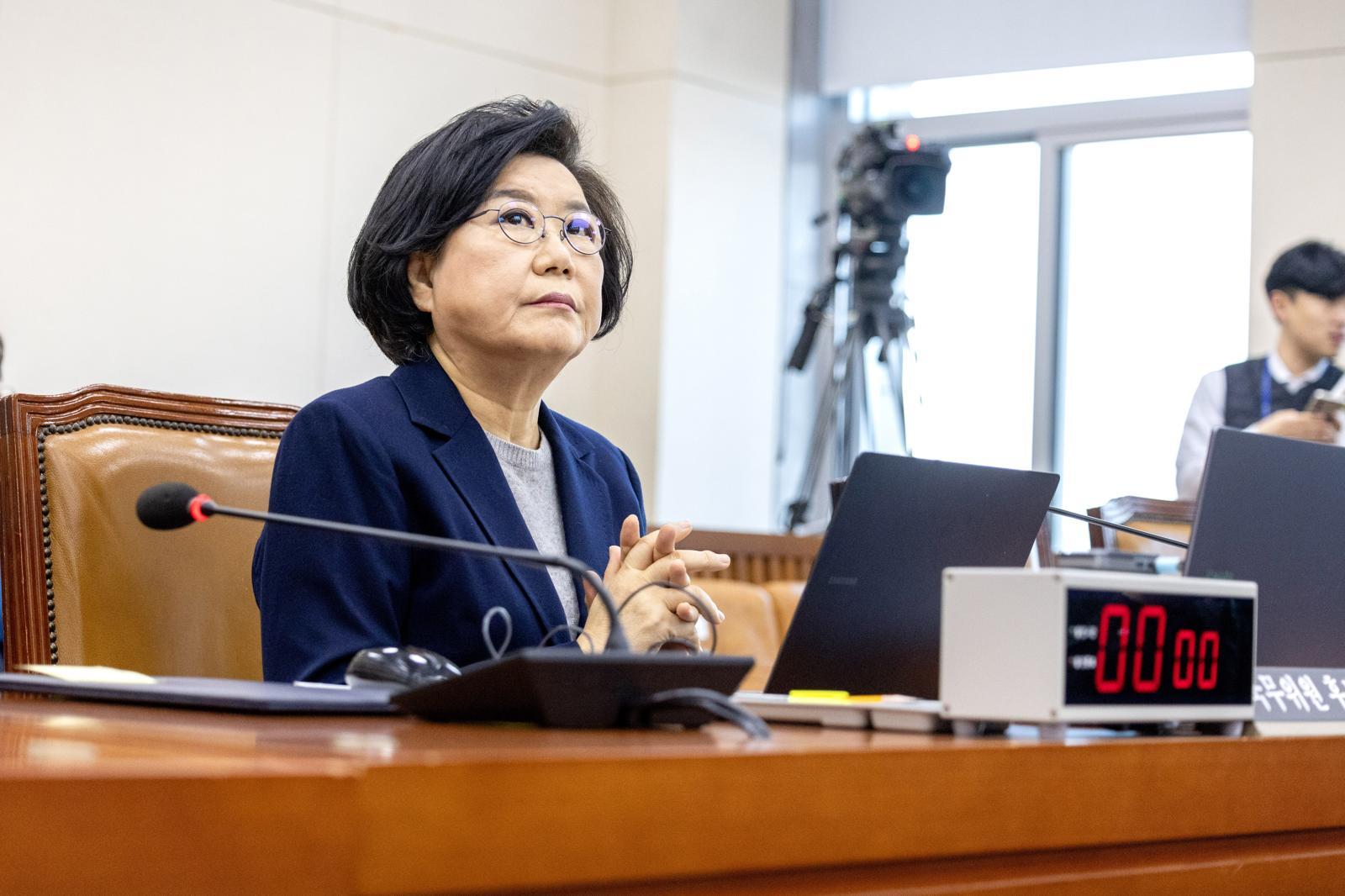 이혜훈 기획예산처 장관 후보자가 23일 서울 여의도 국회에서 열린 제431회국회(임시회) 재정경제기획위원회 인사청문회에 출석해 있다. 2026.1.23/뉴스1