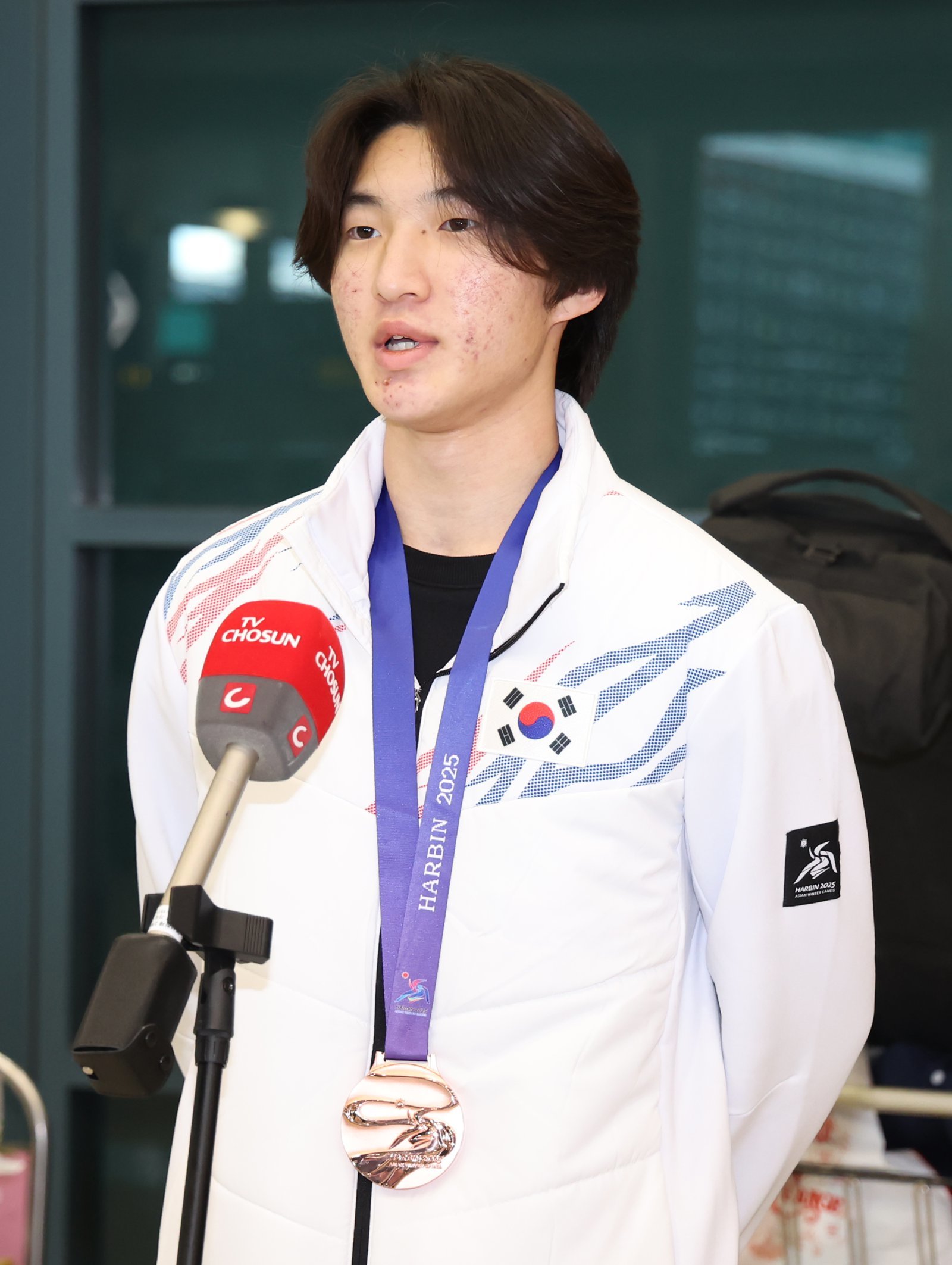 문희성은 2025 하얼빈 동계 아시안게임 남자 프리스타일 하프파이프에서 동메달을 획득했다. 2025.2.17/뉴스1