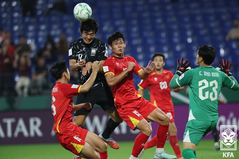 한국 U-23 대표팀, 베트남에 승부차기 패배. (대한축구협회 제공) 뉴시스