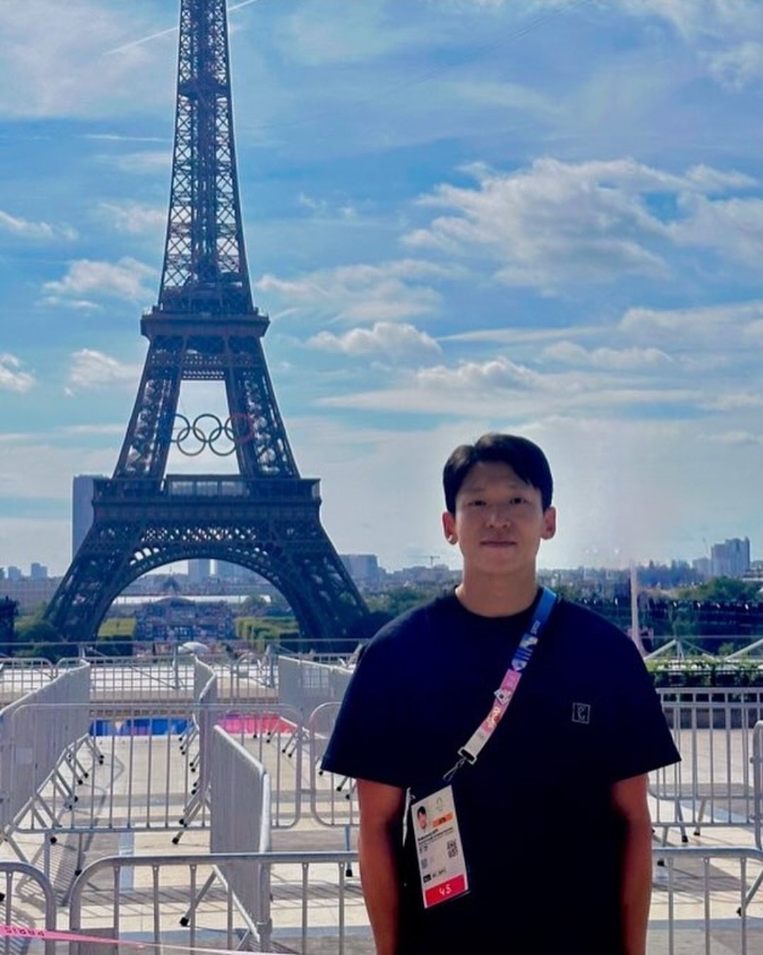 김국영은 2024년 파리 올림픽 때는 해설위원으로 프랑스 파리 현지를 찾았다. 김국영 제공