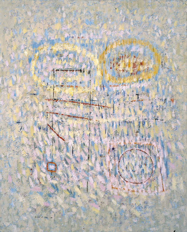 이성자의 ‘The Vivid Dews’. 화이트큐브 서울 제공